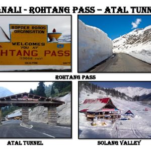 Rohtang Pass with Atal tunnel