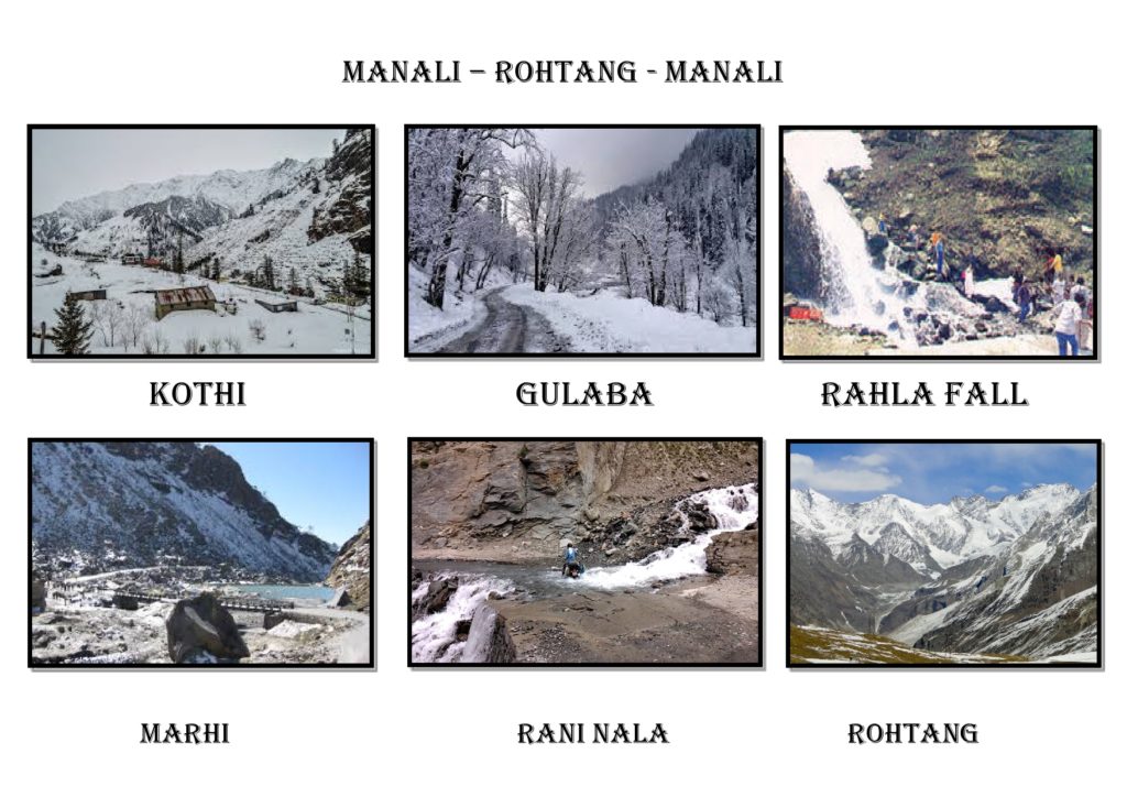 Manali to Rohtang Pass